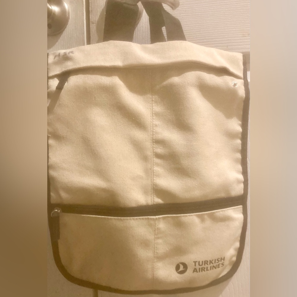 Turkish Airlines Knapsack-Style Amenity bag New condition